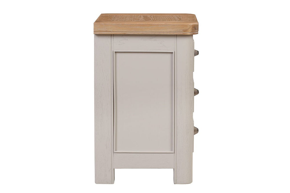 Your Home Style Bedside Chatterton Painted Bedside with 3 Drawers