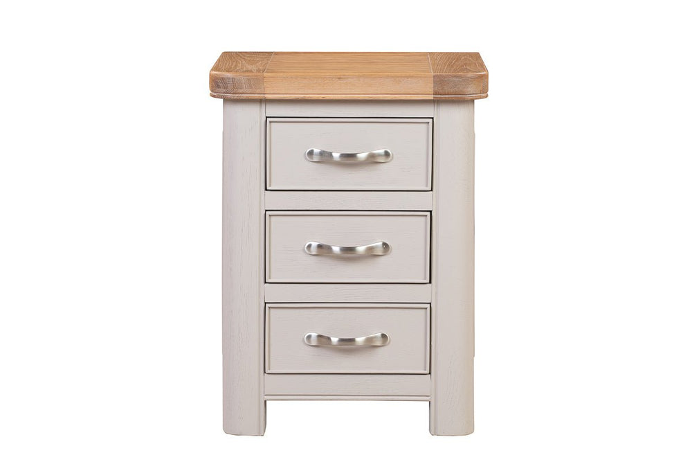 Your Home Style Bedside Chatterton Painted Bedside with 3 Drawers