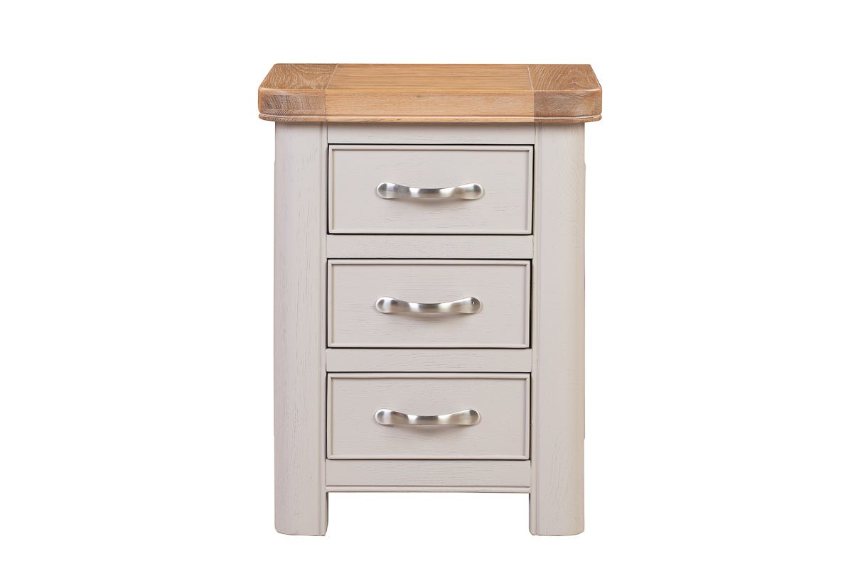 Your Home Style Bedside Chatterton Painted Bedside with 3 Drawers