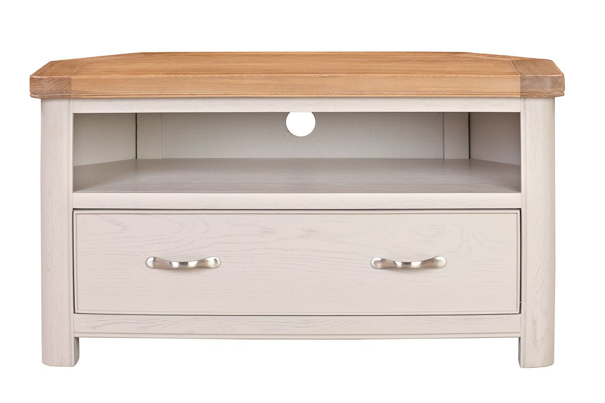 Your Home Style TV Unit Chatterton Painted Corner TV Unit