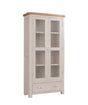 Your Home Style Cabinet Chatterton Painted Display Cabinet with Glass Doors