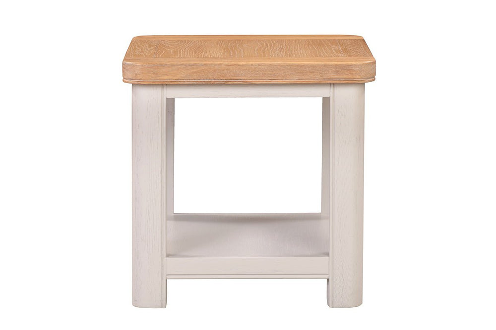 Your Home Style Lamp Table Chatterton Painted Lamp Table with Shelf