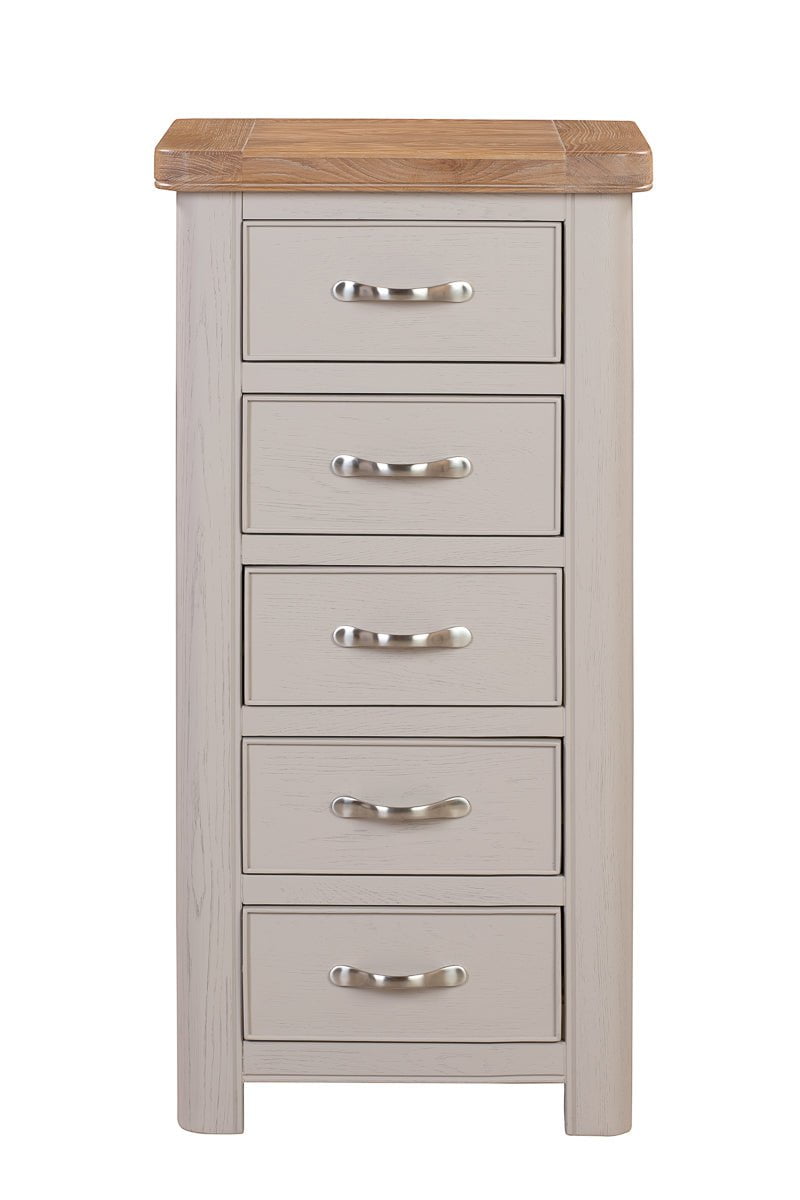 Your Home Style Chest of Drawers Chatterton Painted Tall Chest with 5 Drawers