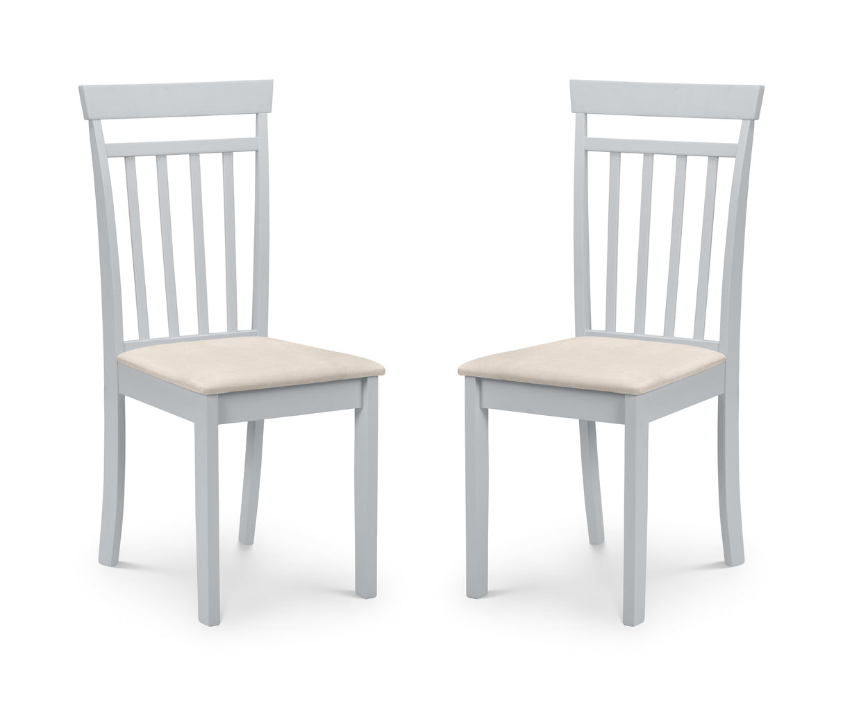 Julian Bowen Dining Chairs Coast Grey Dining Chairs - Sold in pairs