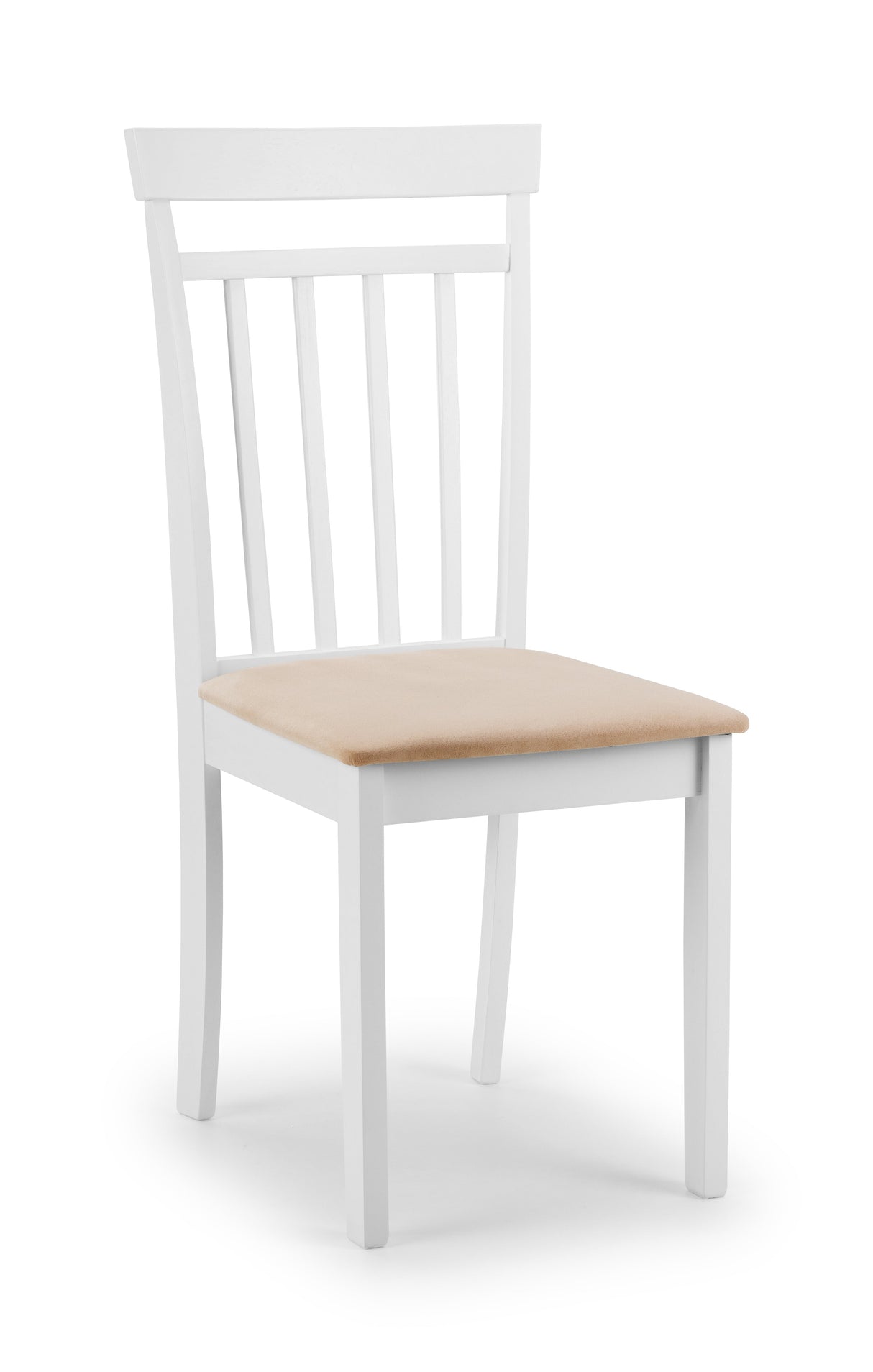 Julian Bowen Dining Chairs Coast White Dining Chairs - Sold in pairs