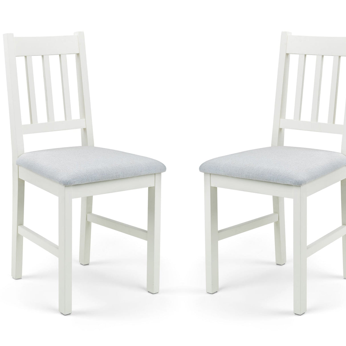 Julian Bowen Dining Chairs Coxmoor Dining Chairs - Ivory - Sold in pairs
