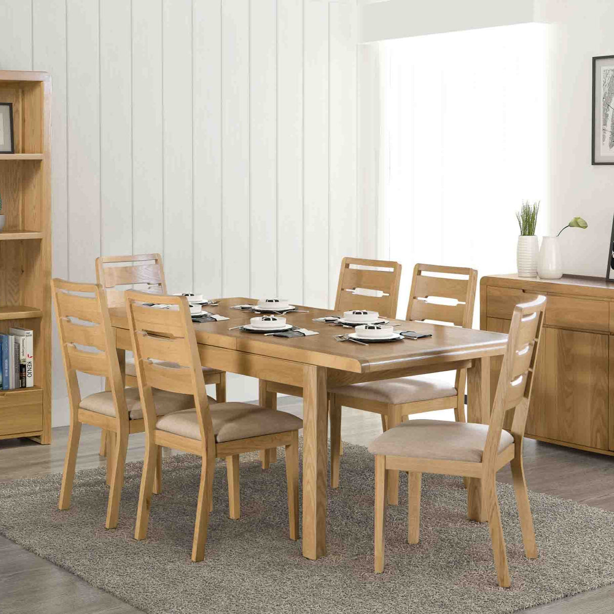 Julian Bowen Dining Chairs Curve Dining Chairs - Sold in pairs