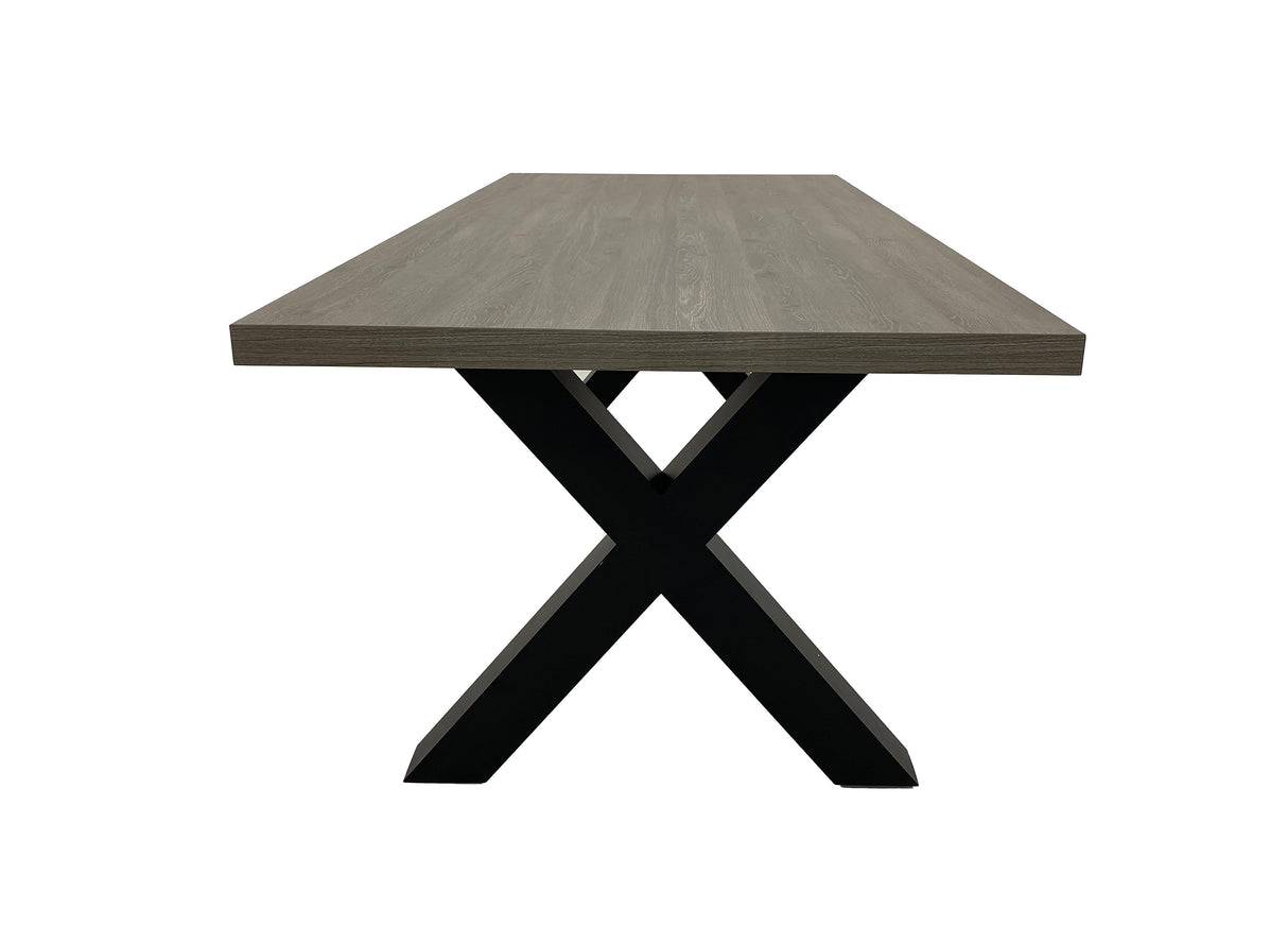 Furniture Link Dining Table Dallas Grey 1800mm Dining Table