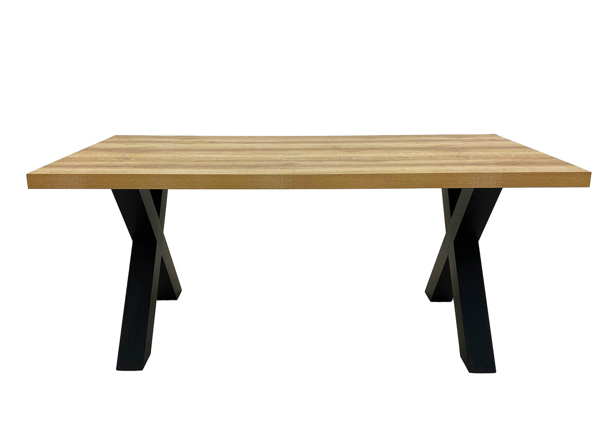 Furniture Link Dining Table Dallas Oak 2200mm Dining Table