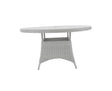 Daro Garden Dining Table DefaultTitle Daro Santorini Garden Dining Table 120cm Glass Table Top