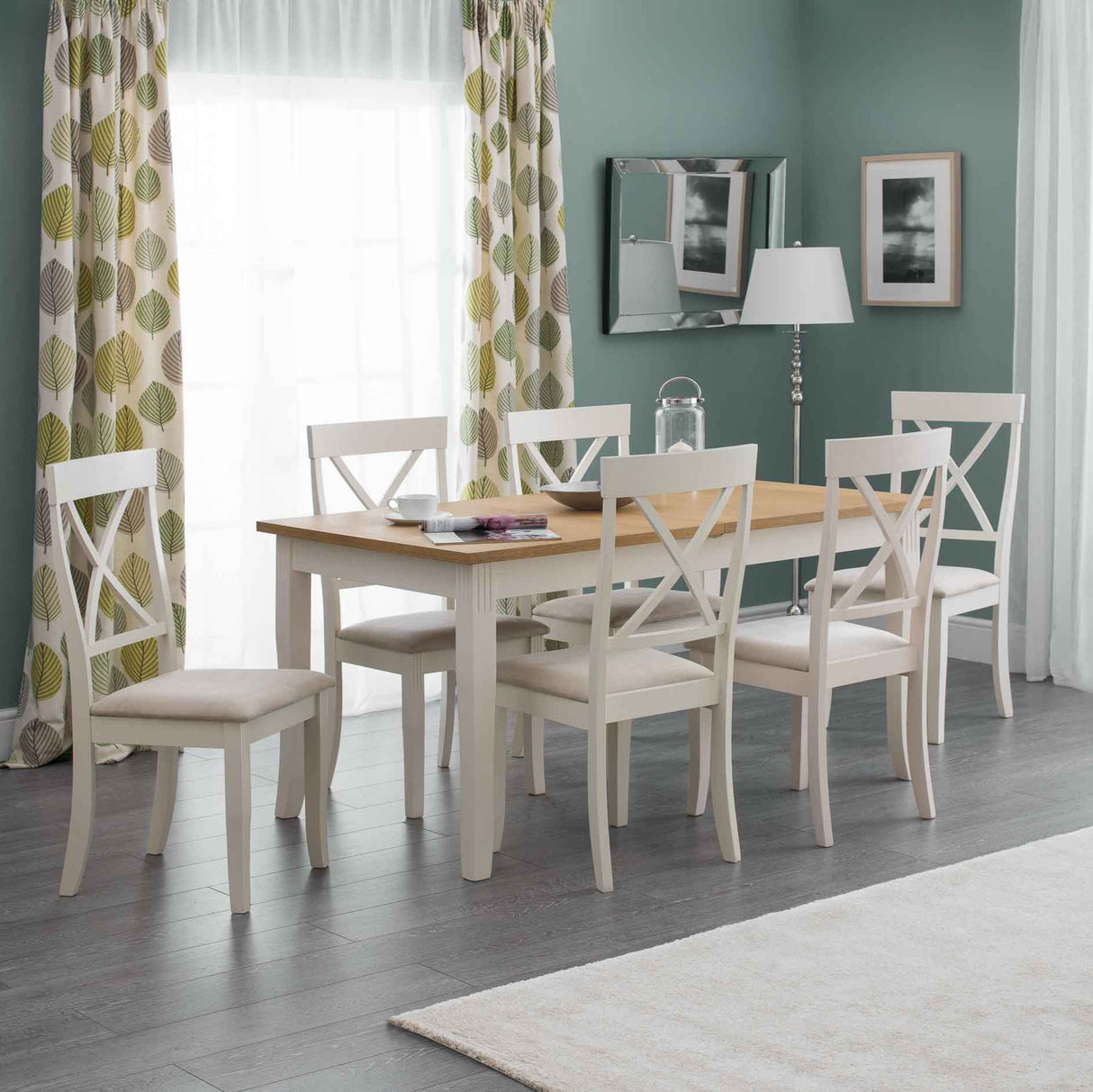 Julian Bowen Dining Chairs Davenport Chairs - Sold in pairs