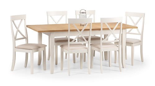 Julian Bowen Dining Chairs Davenport Chairs - Sold in pairs