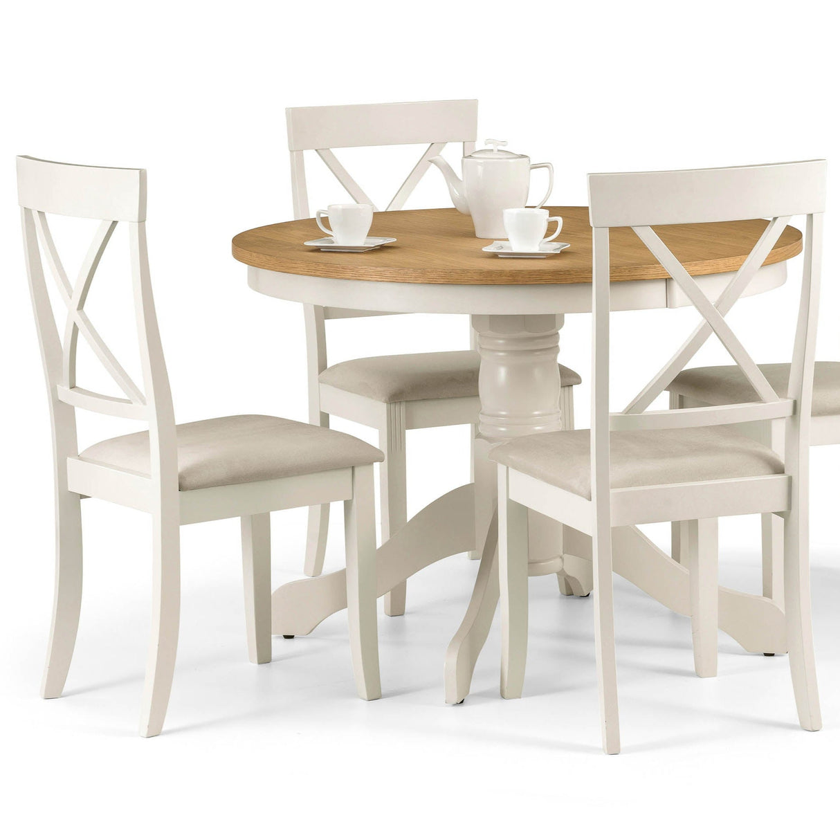 Julian Bowen Dining Chairs Davenport Chairs - Sold in pairs