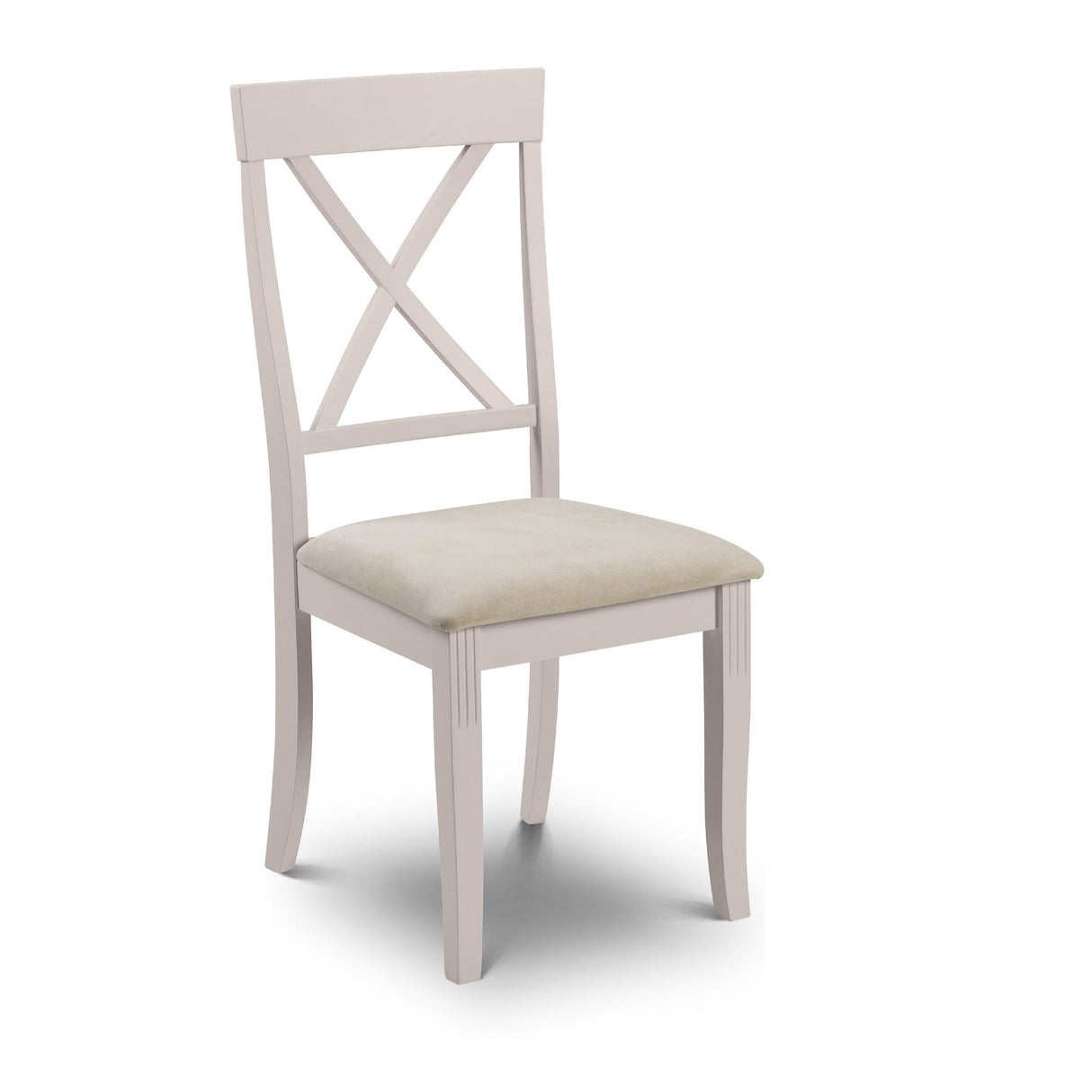 Julian Bowen Dining Chairs Davenport Elephant Grey Dining Chairs - Sold in pairs