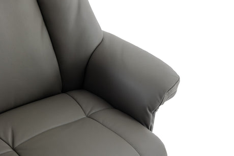 GFA Reclining Chair Denver Manual Recliner Swivel Chair and Foot Stool