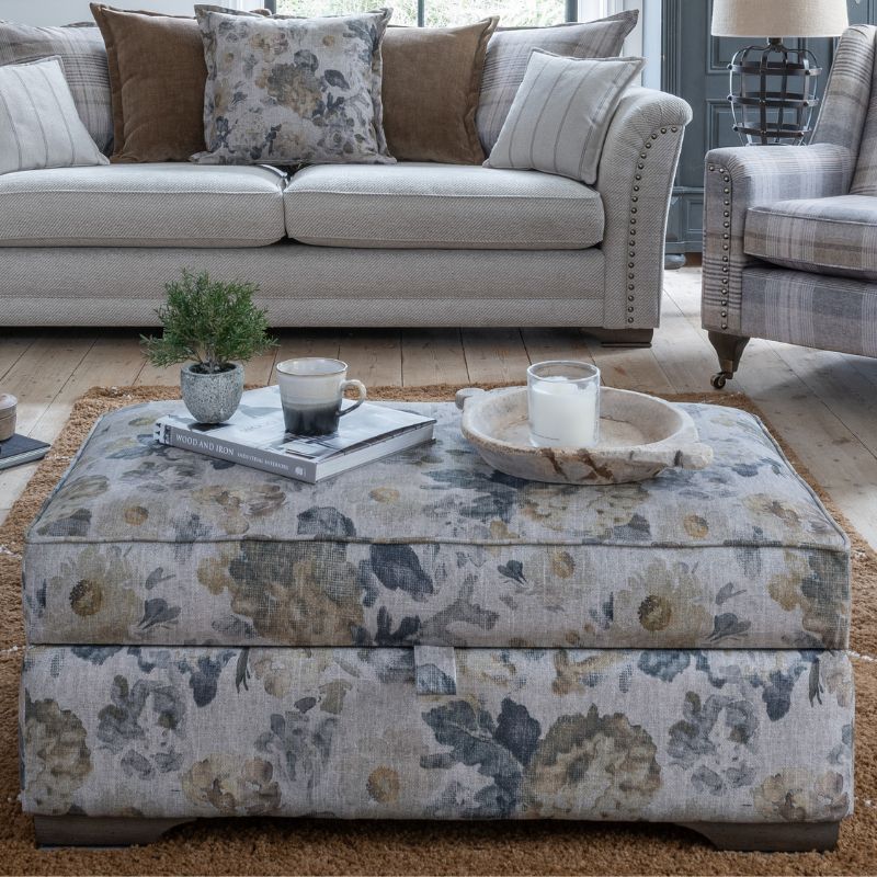 Alstons Foot Stool Evesham Foot Stools