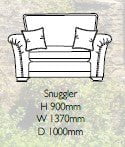 Alstons Snuggler Chair Evesham Snuggler Chair