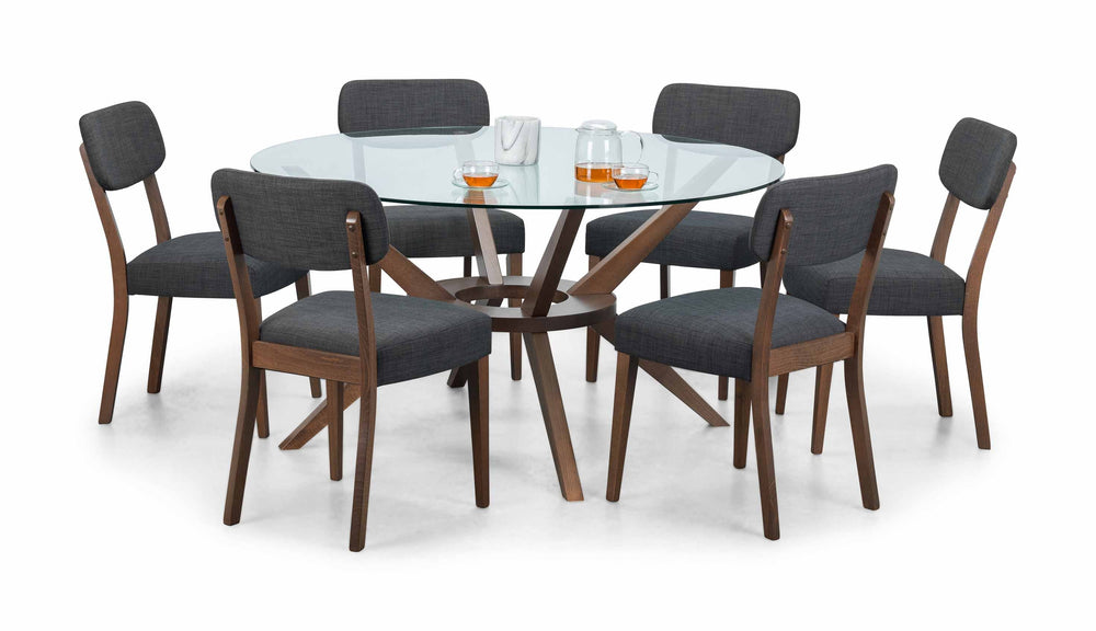 Julian Bowen Dining Chairs Farringdon Chairs - Sold in pairs