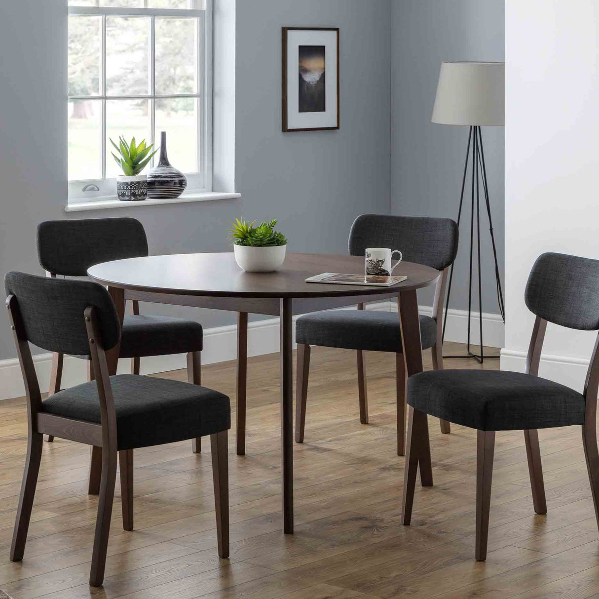 Julian Bowen Dining Chairs Farringdon Chairs - Sold in pairs