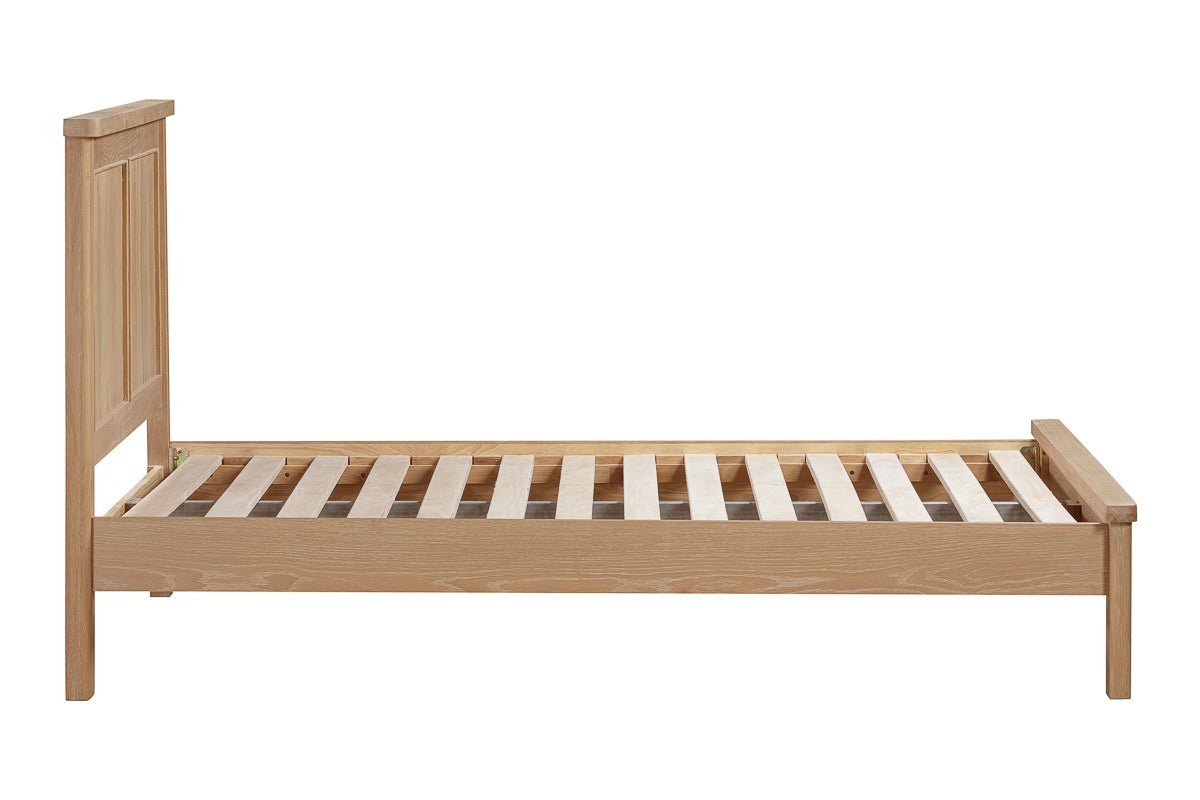 Your Home Style Bed Foxley Oak 150cm Kingsize Bed