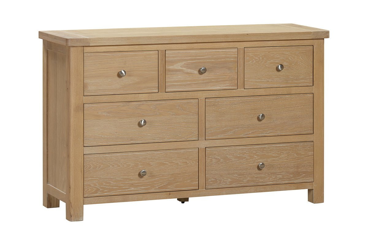 Your Home Style Chest of Drawers Foxley Oak 3 Over 4 Chest