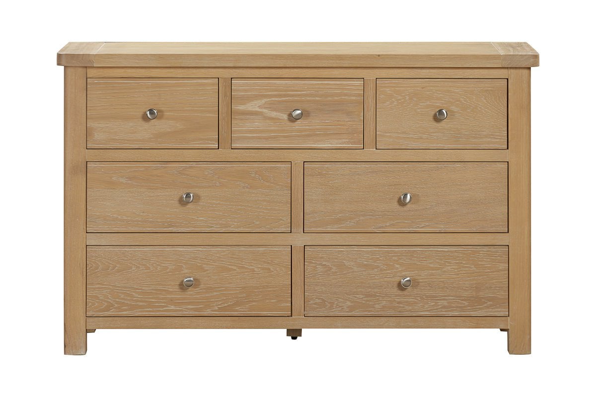 Your Home Style Chest of Drawers Foxley Oak 3 Over 4 Chest