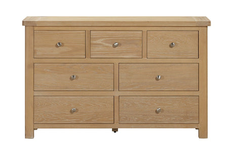 Your Home Style Chest of Drawers Foxley Oak 3 Over 4 Chest