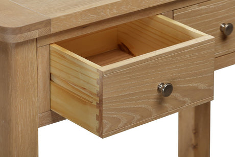 Your Home Style Console Table Foxley Oak Console Table with 2 Drawers