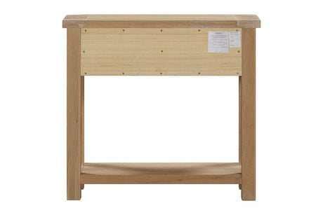 Your Home Style Console Table Foxley Oak Console Table with 2 Drawers