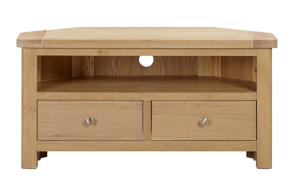 Your Home Style TV Unit Foxley Oak Corner TV Unit