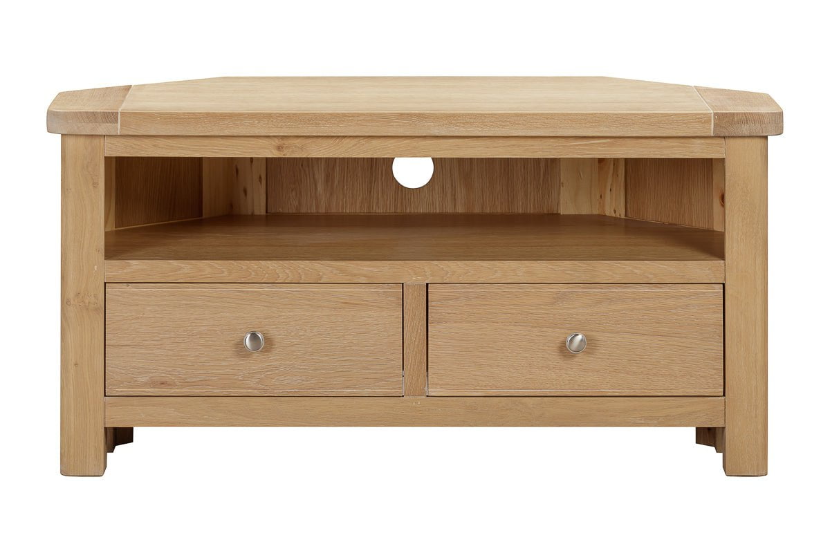 Your Home Style TV Unit Foxley Oak Corner TV Unit