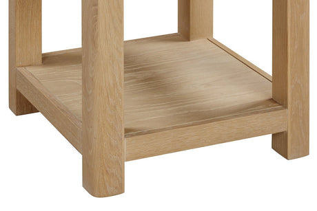 Your Home Style Lamp Table Foxley Oak Lamp Table