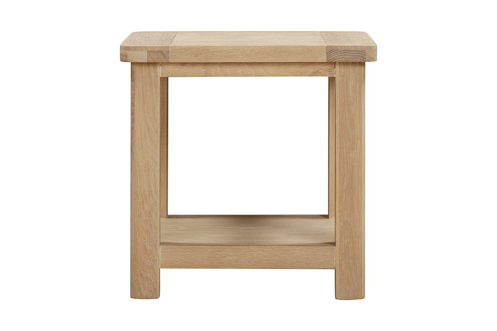 Your Home Style Lamp Table Foxley Oak Lamp Table