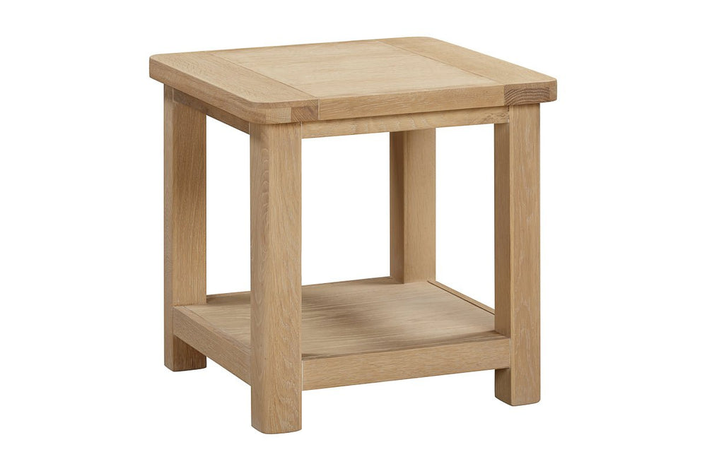 Your Home Style Lamp Table Foxley Oak Lamp Table