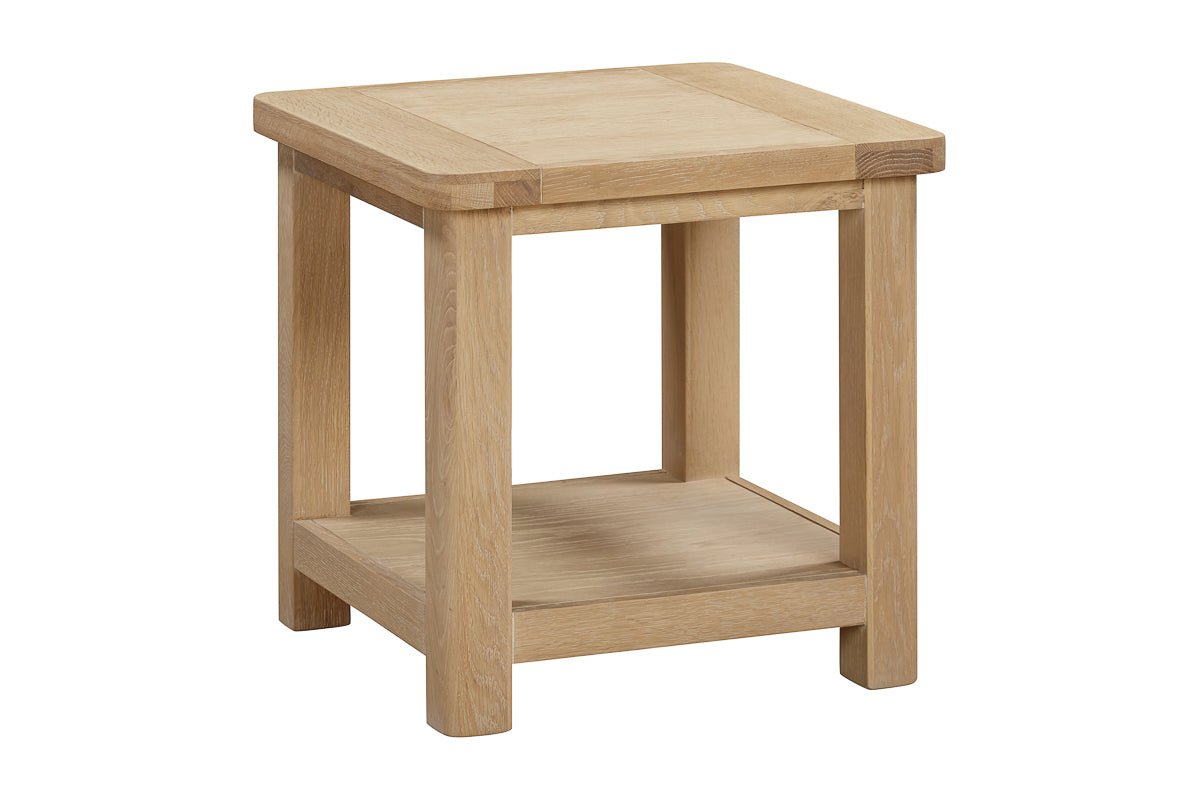 Your Home Style Lamp Table Foxley Oak Lamp Table