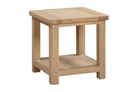 Your Home Style Lamp Table Foxley Oak Lamp Table