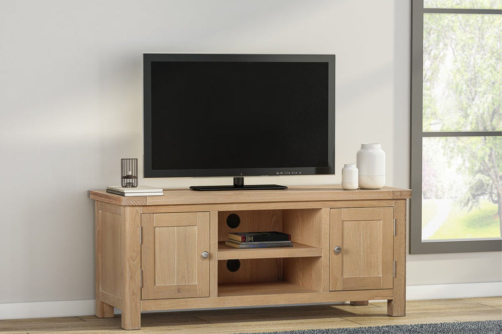 Your Home Style TV Unit Foxley Oak Large TV Unit