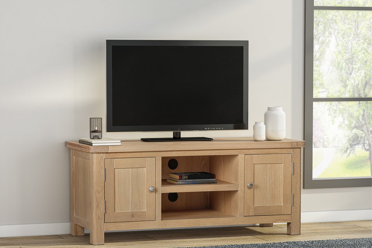 Your Home Style TV Unit Foxley Oak Large TV Unit
