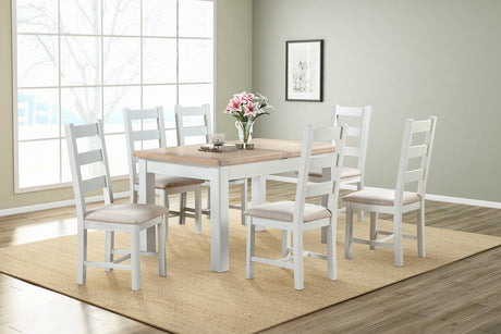 Your Home Style Dining Table Foxley Painted 140/200 Butterfly Extending Dining Table