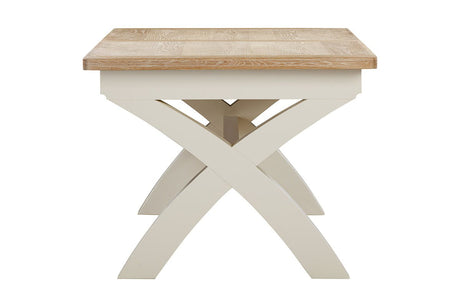 Your Home Style Dining Table Foxley Painted 180/240 Cross Leg Extending Dining Table