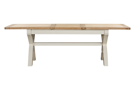 Your Home Style Dining Table Foxley Painted 180/240 Cross Leg Extending Dining Table