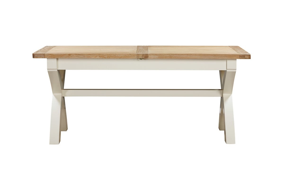 Your Home Style Dining Table Foxley Painted 180/240 Cross Leg Extending Dining Table