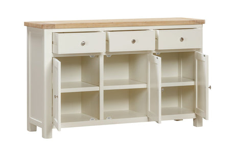 Your Home Style Sideboard Foxley Painted 3 Door Sideboard