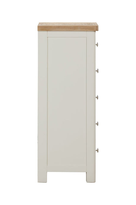 Your Home Style Chest of Drawers Foxley Painted 5 Drawer Tall Chest