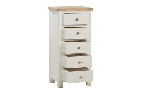 Your Home Style Chest of Drawers Foxley Painted 5 Drawer Tall Chest