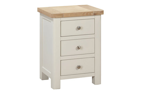 Your Home Style Bedside Foxley Painted Bedside with 3 Drawers