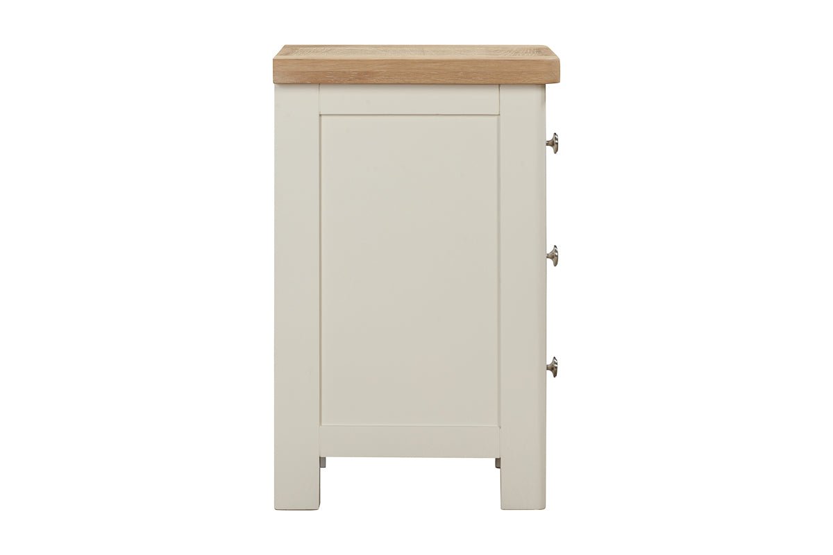 Your Home Style Bedside Foxley Painted Bedside with 3 Drawers