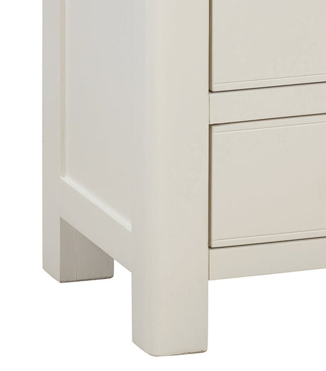 Your Home Style Bedside Foxley Painted Bedside with 3 Drawers