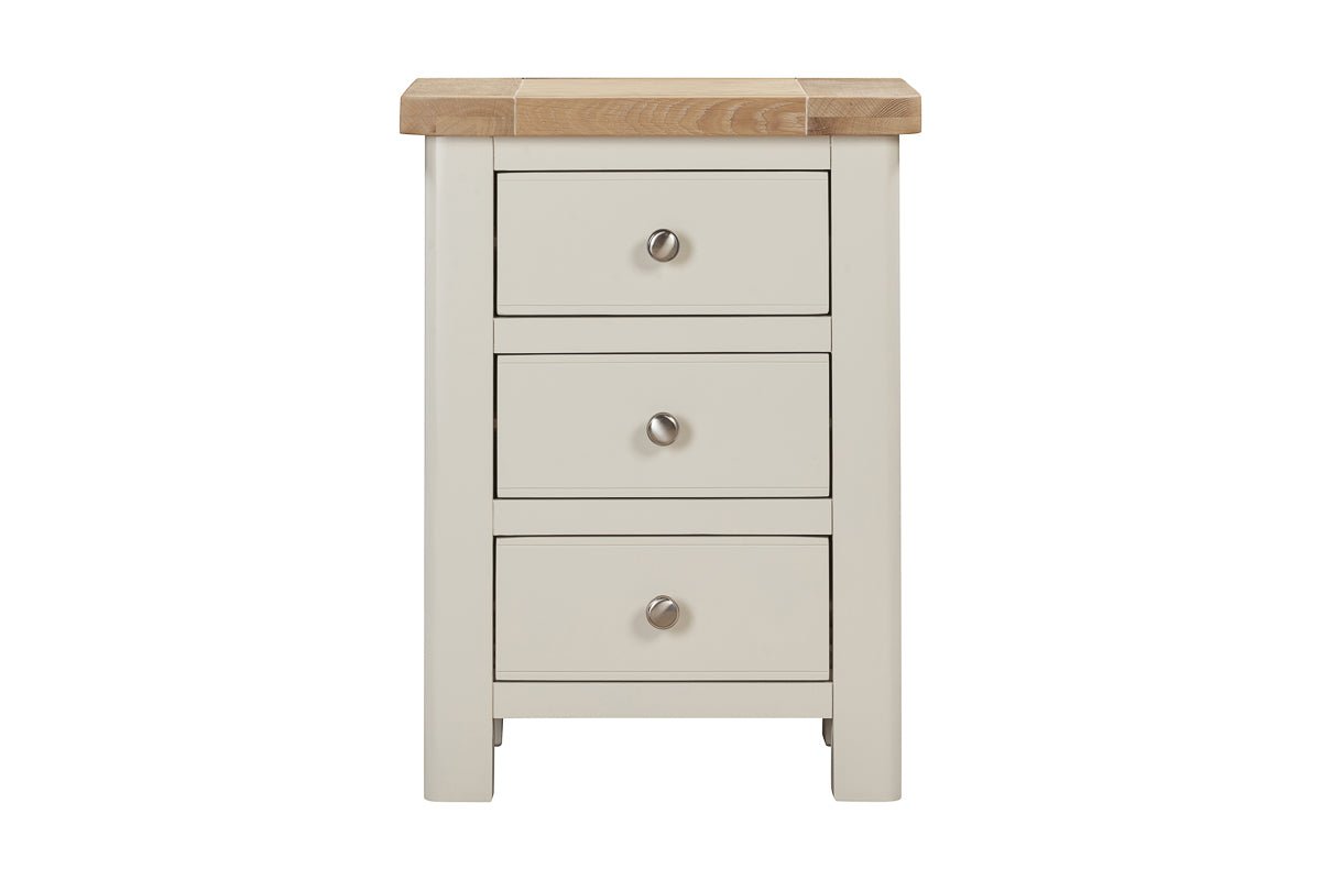 Your Home Style Bedside Foxley Painted Bedside with 3 Drawers