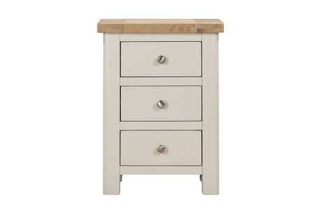 Your Home Style Bedside Foxley Painted Bedside with 3 Drawers
